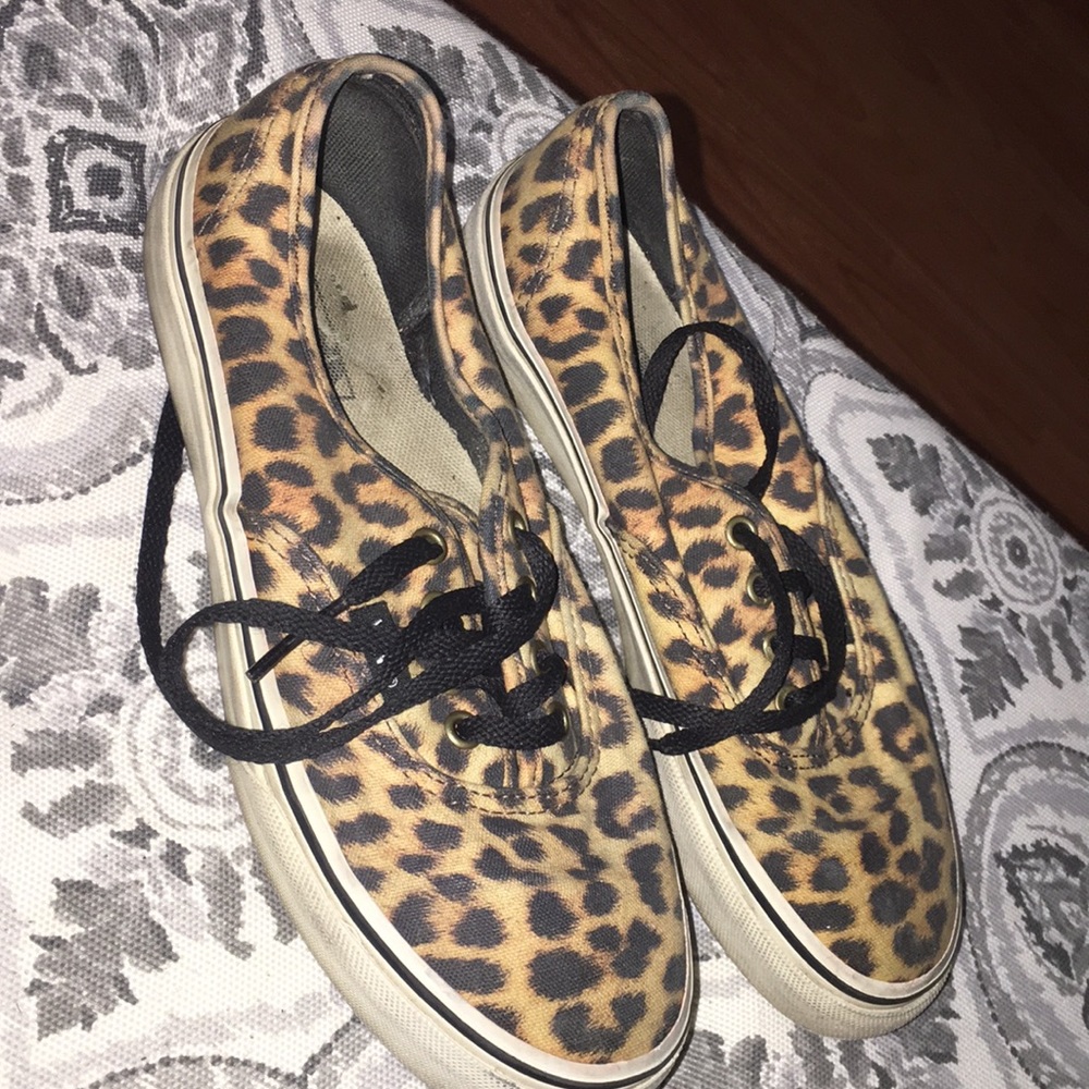 cheetah print vans